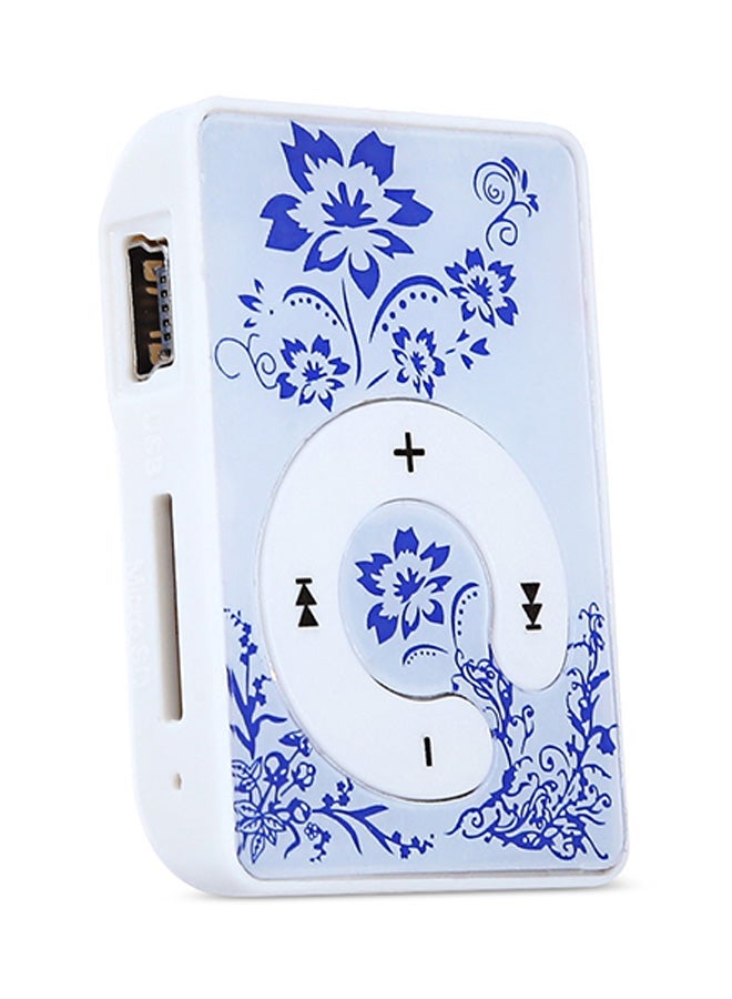 NIBEMINENT Portable MP3 Player HQ-NO9946402 Blue/White  - Image 4