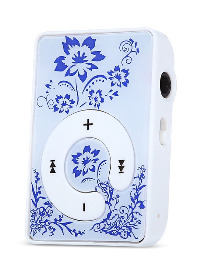 NIBEMINENT Portable MP3 Player HQ-NO9946402 Blue/White  - Image 3