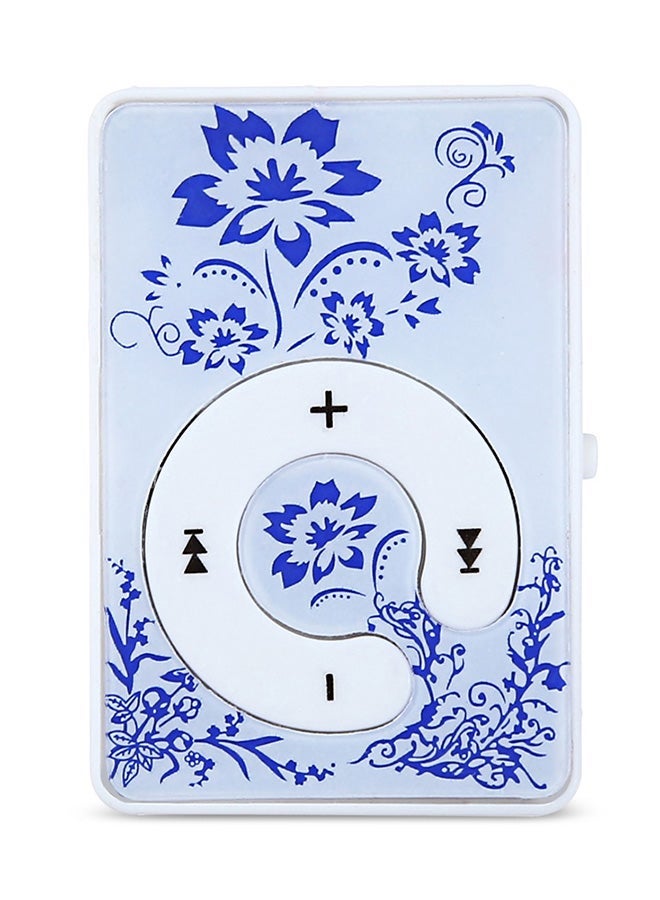 NIBEMINENT Portable MP3 Player HQ-NO9946402 Blue/White  - Image 1