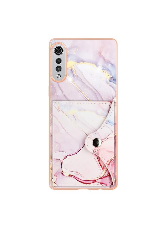 S-TOP Case For LG Velvet 5G / 4G Marble Pattern IMD Card Slot Phone Case - Image 3