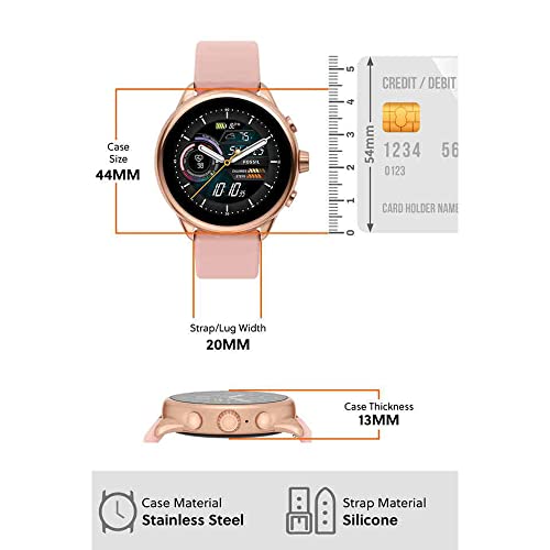 Fossil Gen 6 Display Wellness Edition Pink Smartwatch FTW4071 - Image 4