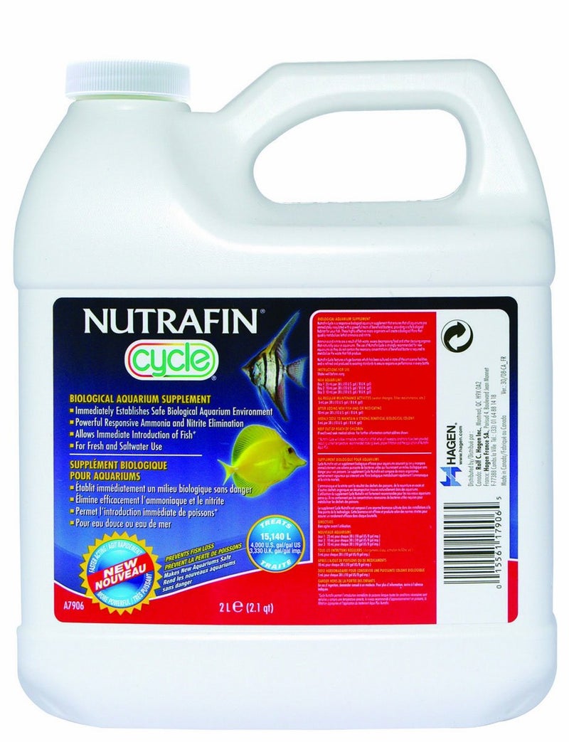 Nutrafin Cycle Biological Filter Supplement 68Ounce