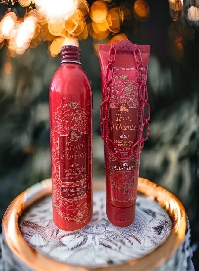 Tesori d'Oriente:"Fiore del Dragone" Shower Cream 8.45 Fluid Ounce (250ml Packages [ Italian Import ] - Image 4