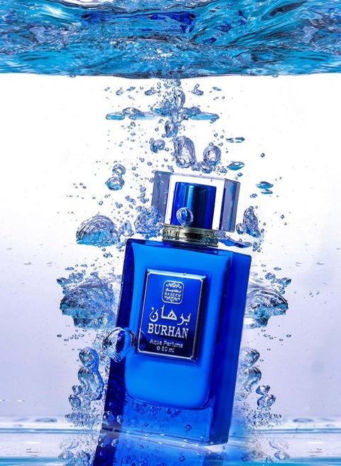 عطر برهان أكوا 80 مل - عطر طويل الأمد للرجال والنساء