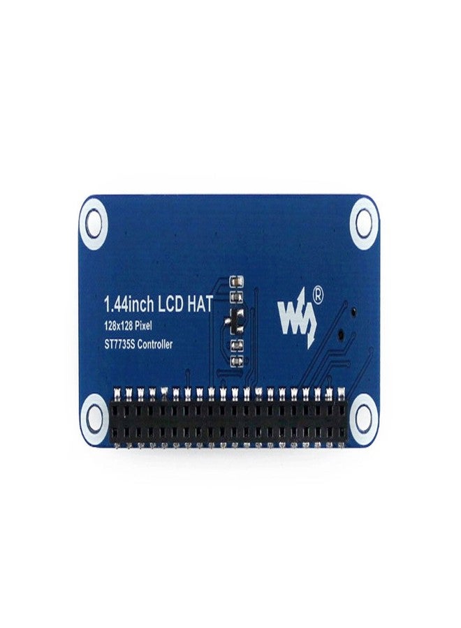 waveshare 1.44inch LCD Display HAT 128x128 Pixel SPI Interface Direct-pluggable onto Raspberry Pi 2B/3B/3B+/Zero/Zero W with Examples for Raspberry Pi/Arduino/STM32 Driver ST7735S - Image 2