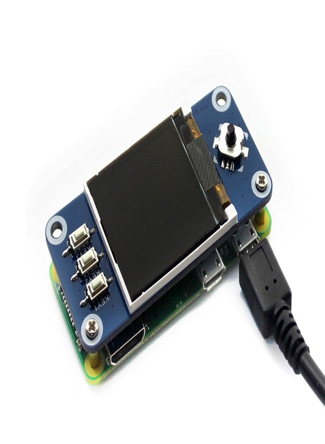 waveshare 1.44inch LCD Display HAT 128x128 Pixel SPI Interface Direct-pluggable onto Raspberry Pi 2B/3B/3B+/Zero/Zero W with Examples for Raspberry Pi/Arduino/STM32 Driver ST7735S - Image 4
