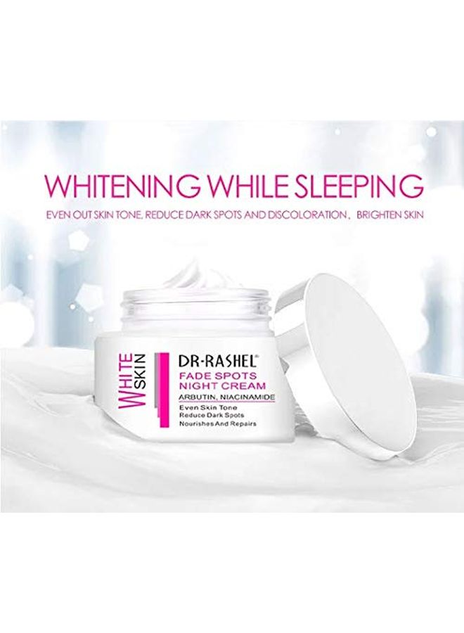 DR. RASHEL Fade Spot Night Cream For Face With Arbutin And Niacinamide Multicolour 50grams - Image 3