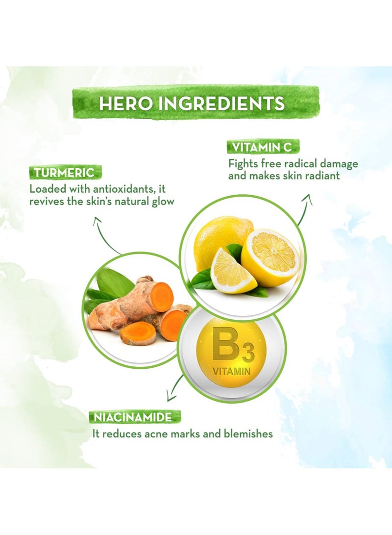 Mama Earth Vitamin C Daily Glow Face Cream With Vitamin C & Turmeric for Skin Illumination - 150 g - Image 4