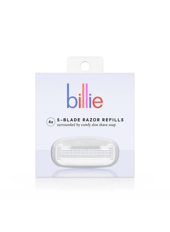 2 Set/Billie Razor Refills 5-Blade Refill - 4 Count