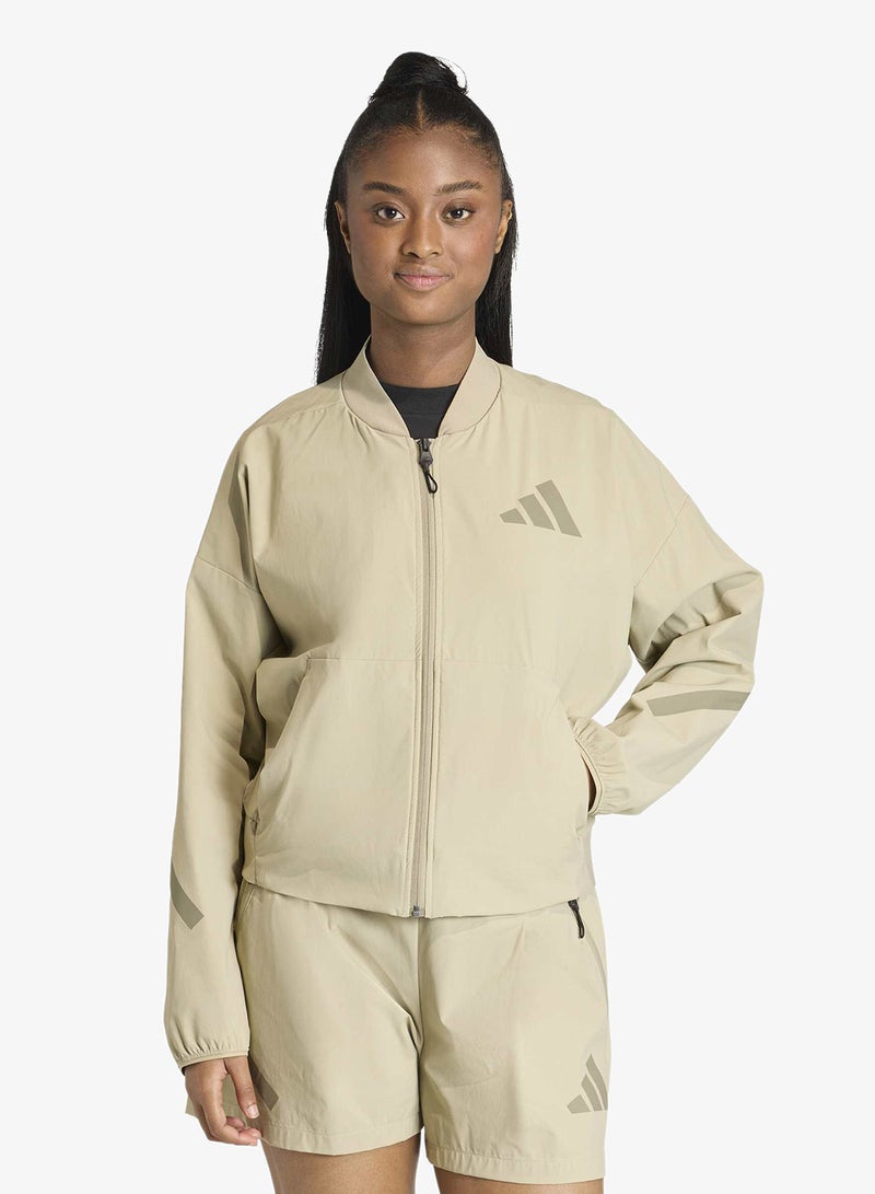 Adidas Z.N.E. Woven Bomber Jacket - Image 1