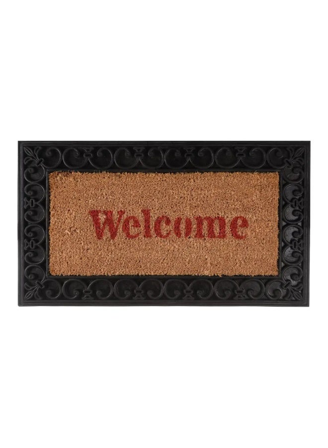 دواسة مستطيلة، 40×70 سم - اسود احمر