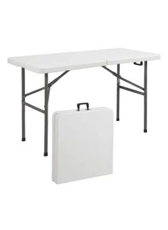 EXCLIFE Foldable Buffet Table Multicolour 122x75x60centimeter  - Image 1