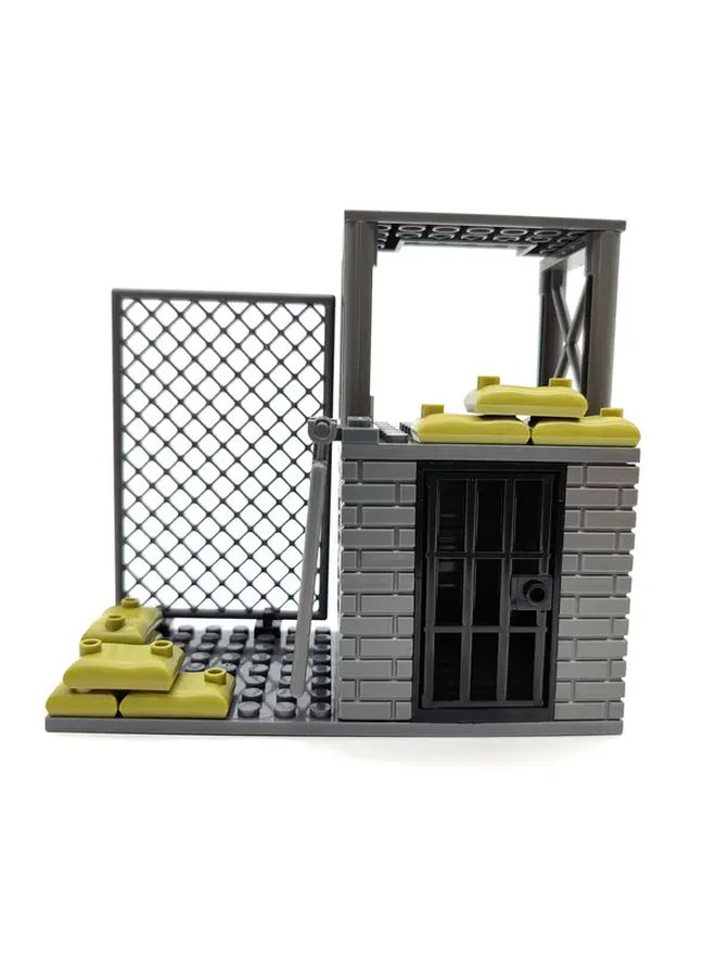 Watchtower Prison Building Blocks Playset Military Theme Creative Gift - Image 4