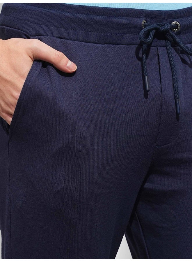 Being Human Mens Midnight Blue Regular Fit Track Pants - Image 4