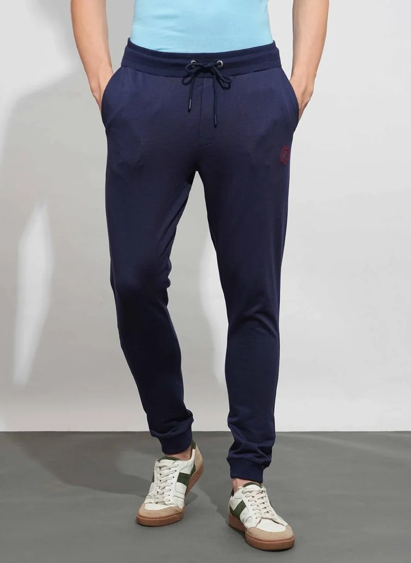 Being Human MIDNIGHT BLUE Men Slim Fit Pure Cotton Mid Rise Jogger for Men | Best Price UAE