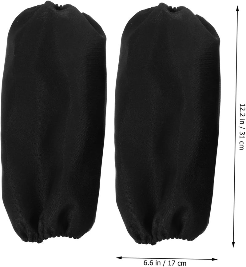 4pairs Reusable Oil Oversleeves for Cooking and Cleaning Arm Protectors for and Housework Elastic Cuffs for Comfortable Fit - Image 3