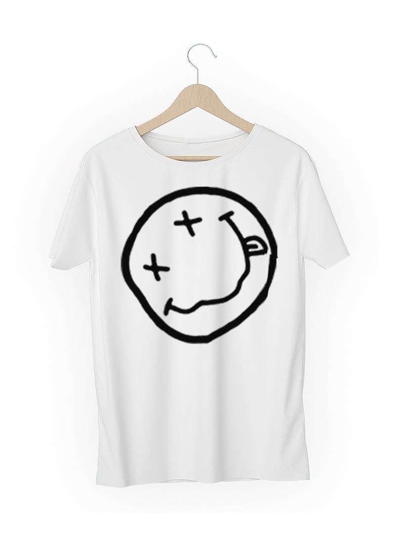 Generic - Fashion World Cotton T-shirt Printed with High-quality Smiley face - Image 1