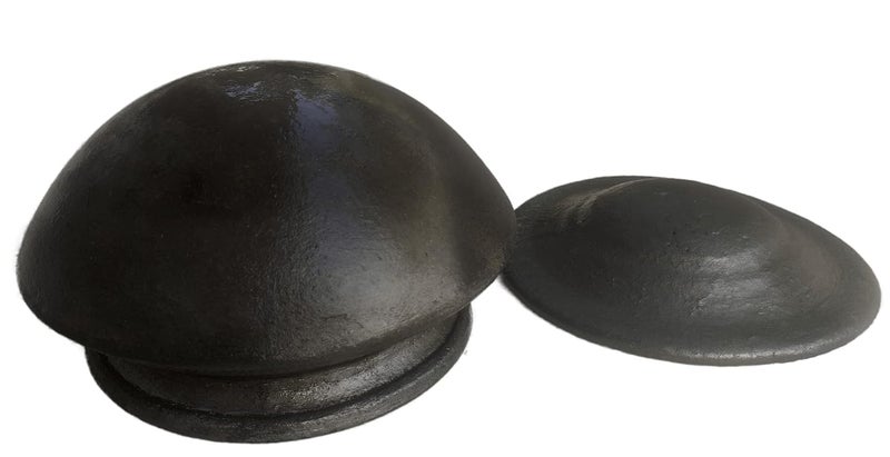 RUKDA Handmade Unglazed Earthen Traditional Pot for Cooking Natural Cooking ServingClayMitti Handi Satti for Cooking Biriyani HandiDalSambarRasamCurryVeggies General Cooking 2 Liter - Image 4