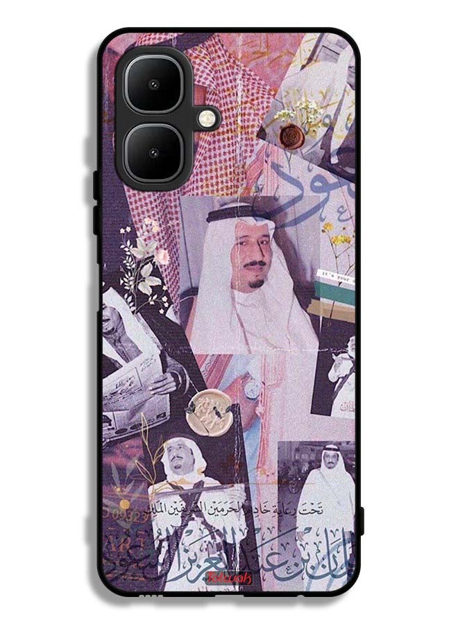 Tolwak Tecno Pop 10 Protective Case Cover King Salman Vintage Photos