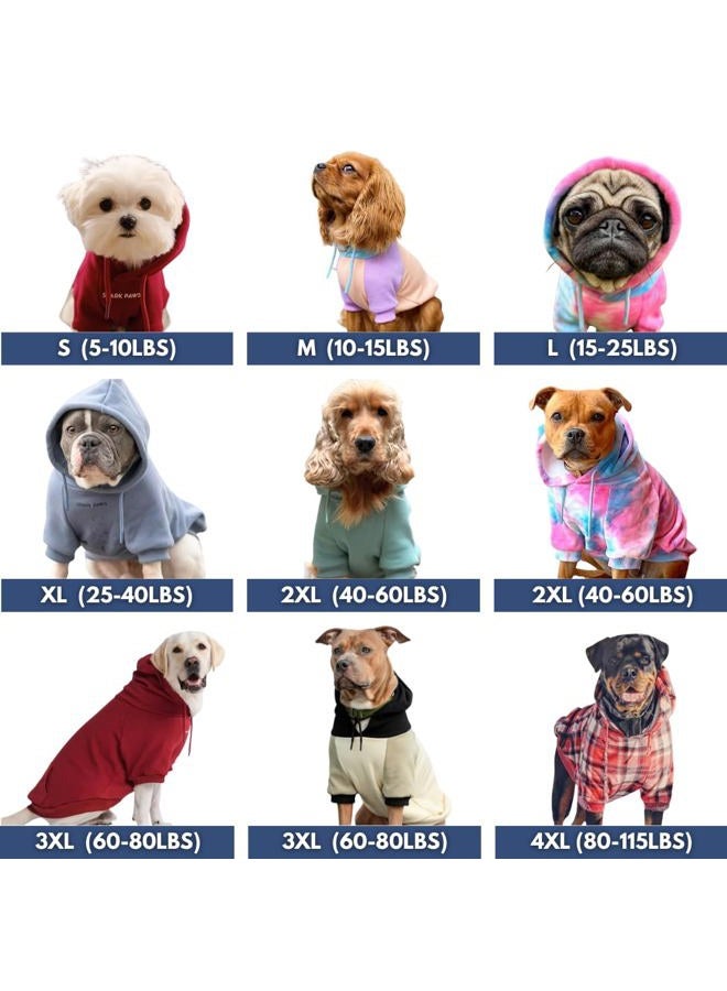 Spark Paws Dog Hoodie – Premium Dog Sweater for Small, Medium, and Large Dogs | Warm Outfits for French Bulldogs, Pitbull, Puppy, Winter Jacket Alternative -Green Skydye, S - Image 3