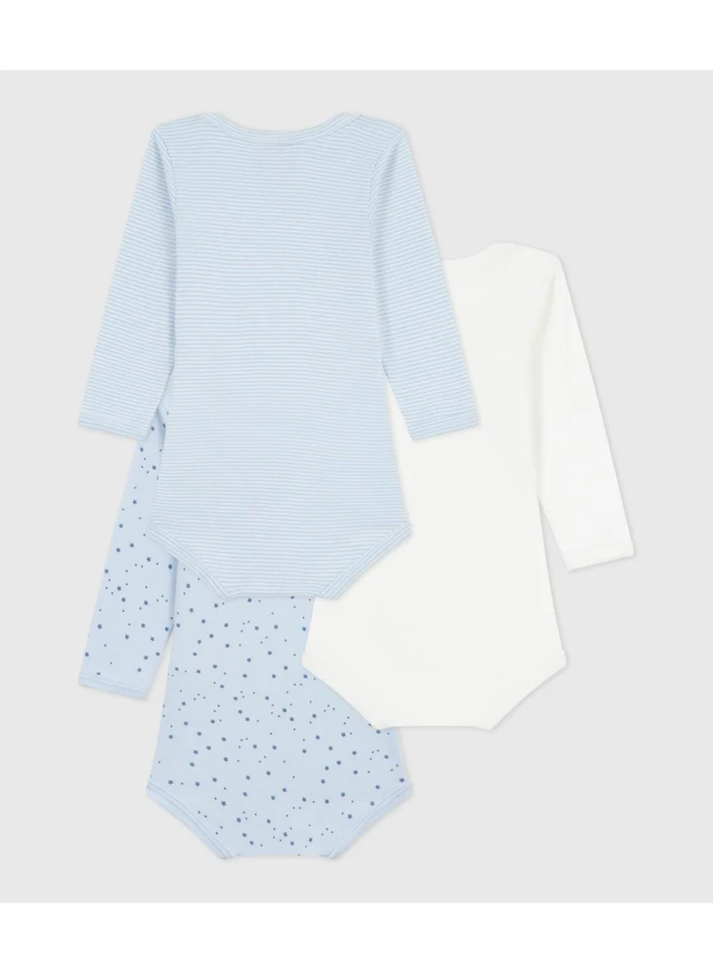 بيتي باتو قطع ملابس أطفال قطنية بأكمام طويلة وطبعات نجوم