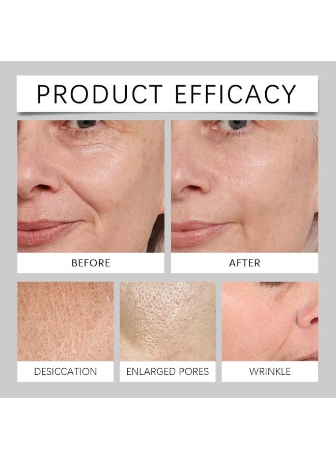 EELHOE 4 pcs Advanced Snail Mucin Glass Glow Hydrogel Face Mask Hydrating Lifting Soothing and Firming Facial Mask Snail Mucin Collagen Face Mask Anti Wrinkle Face Mask Glass Skin Collagen Facial Mask Sheet - Image 4