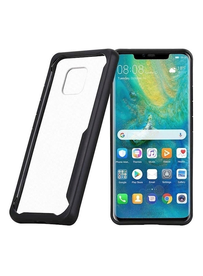 IAF Protective Bumper Case For Huawei Mate 20 Pro Clear/Black - Image 1