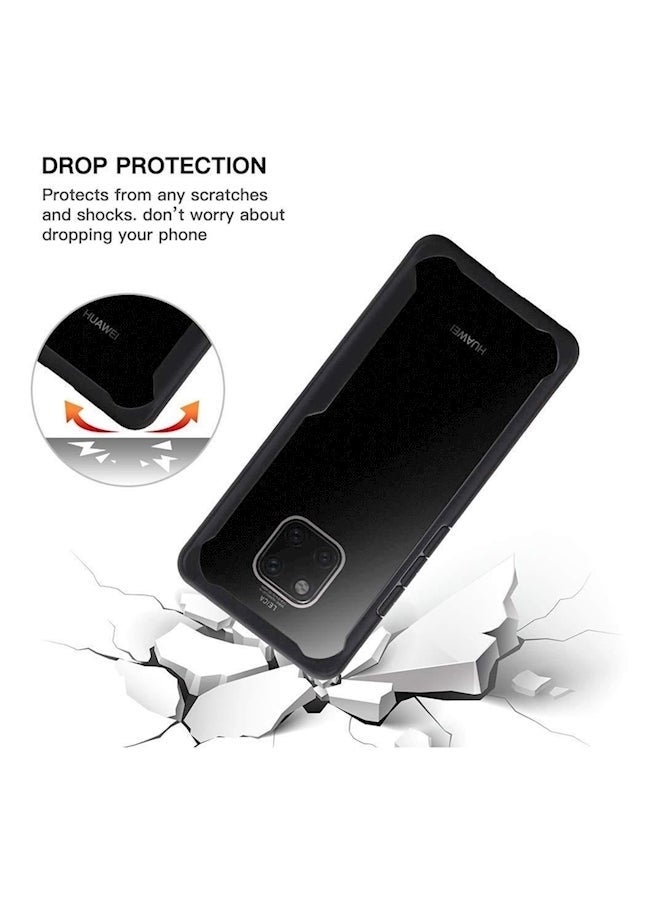 IAF Protective Bumper Case For Huawei Mate 20 Pro Clear/Black - Image 3
