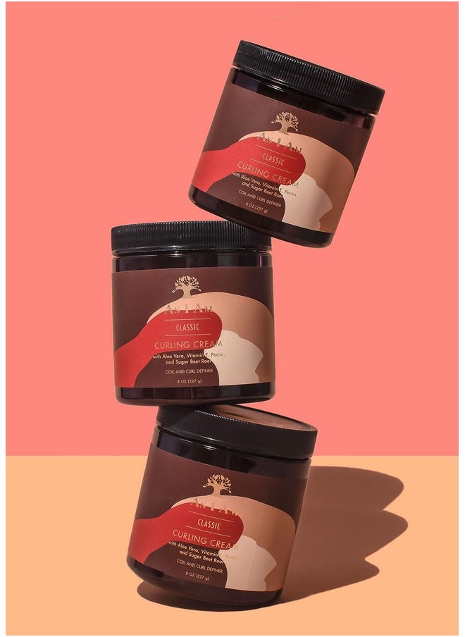 As I Am - Curling Creme 8 Ounce (Classic Collection) Lightweight Curl & Coil Definer Hidefinition And Shine - Image 1