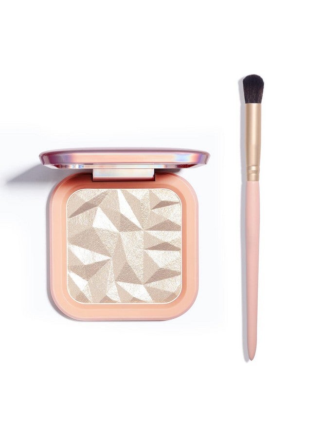 ELLESY Highlighter Makeup Palette Face Highlighter Palette Glitter Illuminator Highlighter Palette Shimmer Highlighter Powder Kit Highlight Makeup Palette Sun Glow - Image 3
