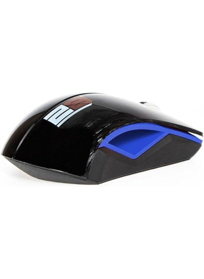 2B Wireless Mouse MO33B – Blue with Black Pouch - Image 2