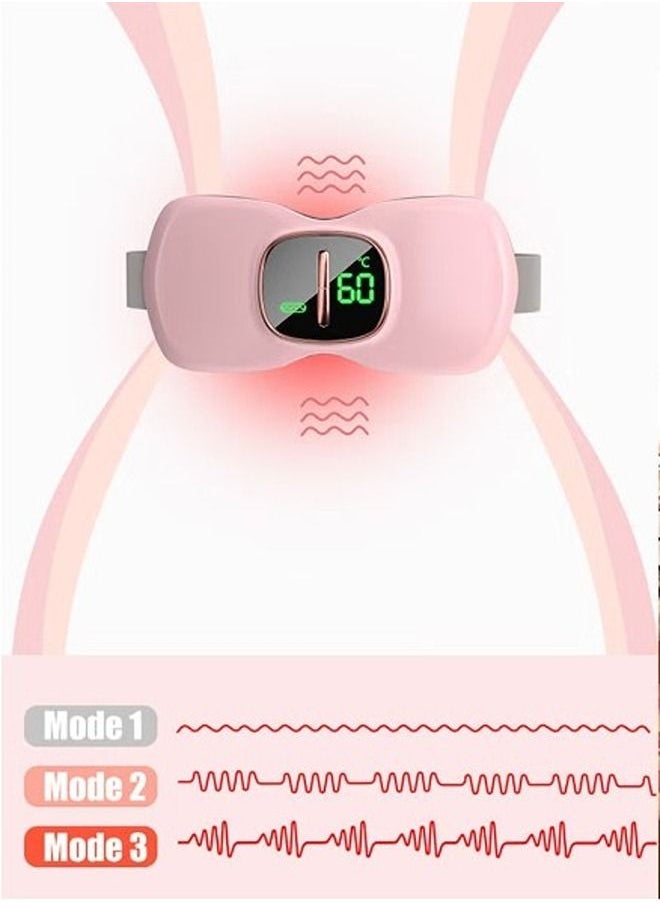 Filly - Menstrual Heating Pad Abdominal Massager Warm Palace Belt Waist Vibration Massage Device for Cramps Period Pain Relief - Image 1