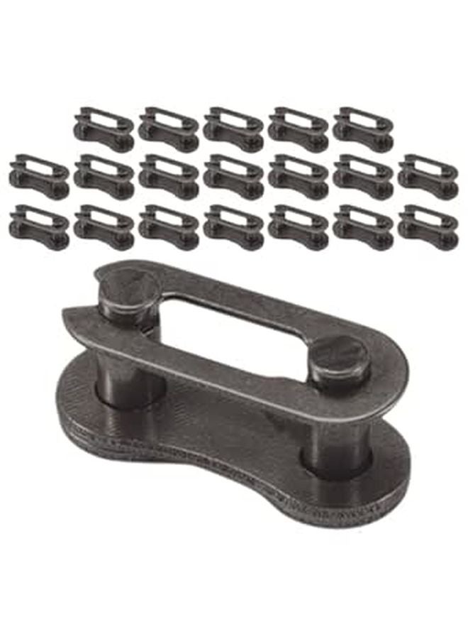 High Strength 20 Pack Single Speed Bike Chain Links Metal Connector For Repairs - Image 1