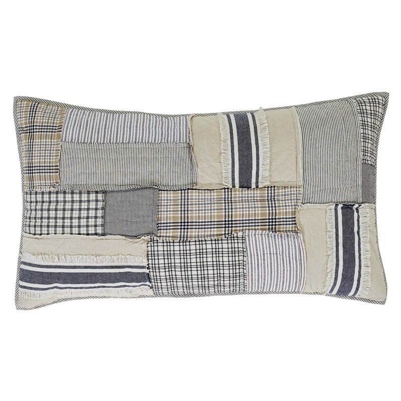 Piper Classics Mill Creek Luxury Sham King Size 21 L x 37 W Farmhouse Style