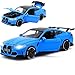 ERBADIHAGO Toy Cars Compatible for M4M Performance Parts 132 Metal Model Car Pull Back Car Toys with Light and Sound Toys Car Collectible Model for Children Age 3 Year Old Blue - Image 2