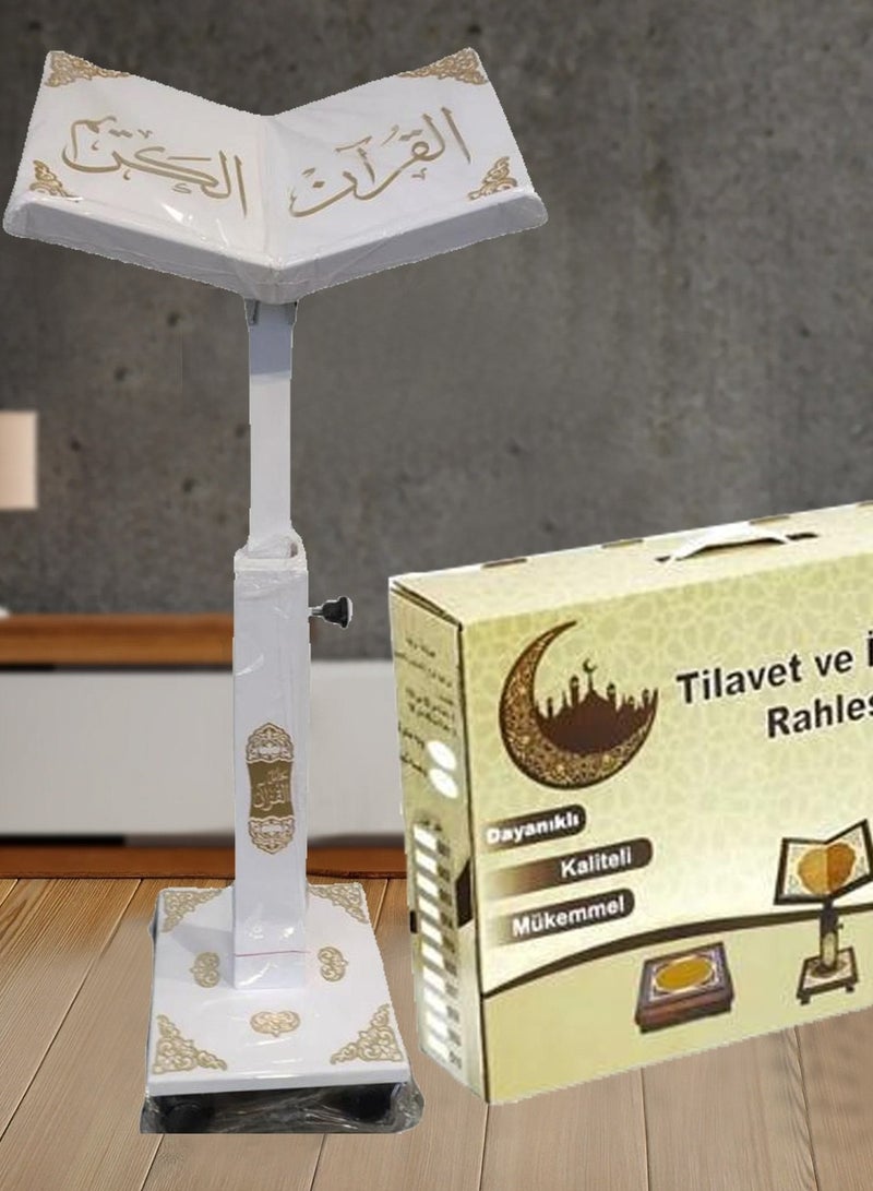REBENUO Wooden Quran stand, height 110 cm - Acrylic - Image 1