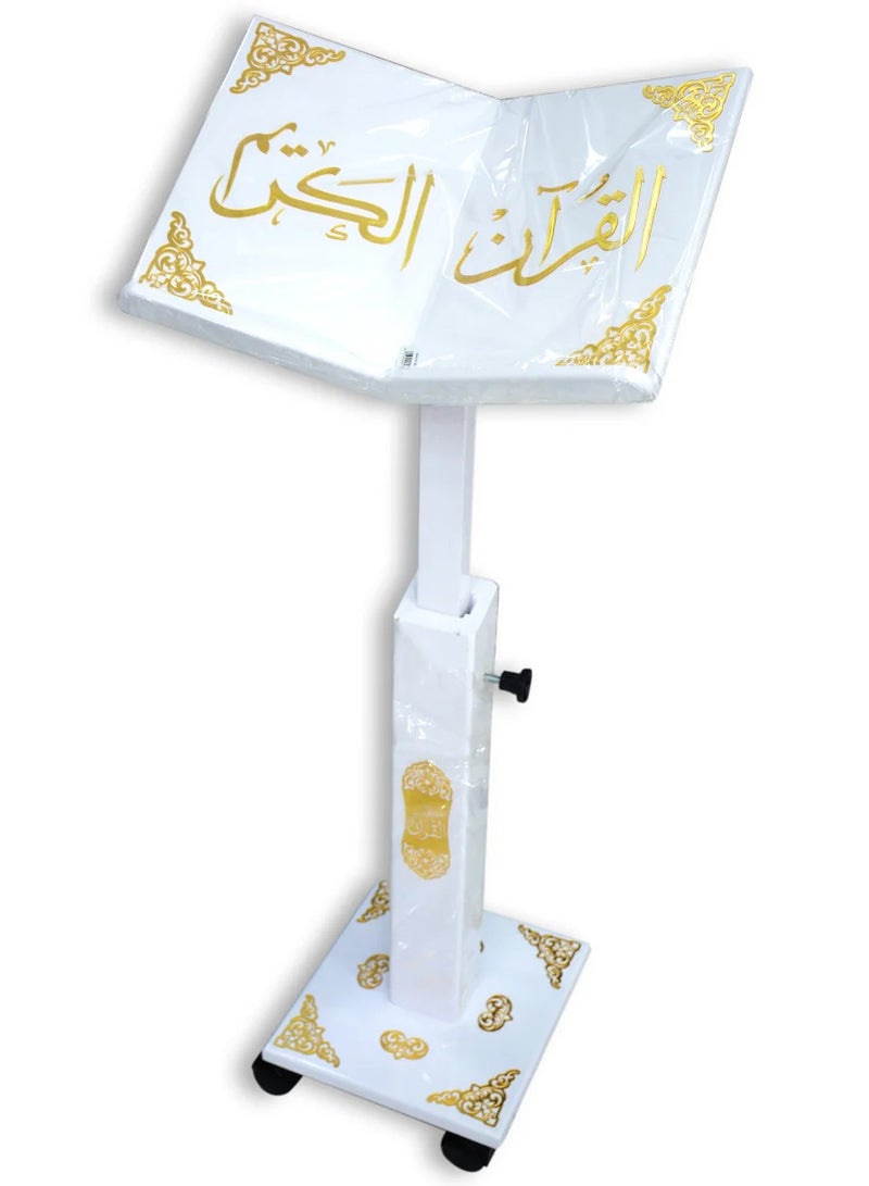 REBENUO Wooden Quran stand, height 110 cm - Acrylic - Image 3