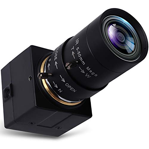 SVPRO USB Webcam with Zoom Lens 5-50mm, 10X Optical Zoom Manual Focus,High Resolution 3264x2448,Sony IMX179 Sensor,USB HD Computer Camera for Windows MAC Linux Android - Image 1
