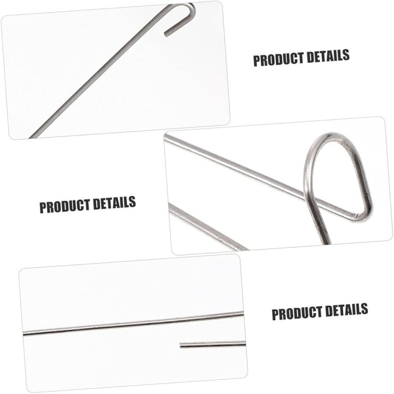 Kisangel 3 قطع من خطافات الحائط للنباتات الهوائية من الفولاذ المقاوم للصدأ متينة مقاومة للماء للداخل والخارج - Image 3