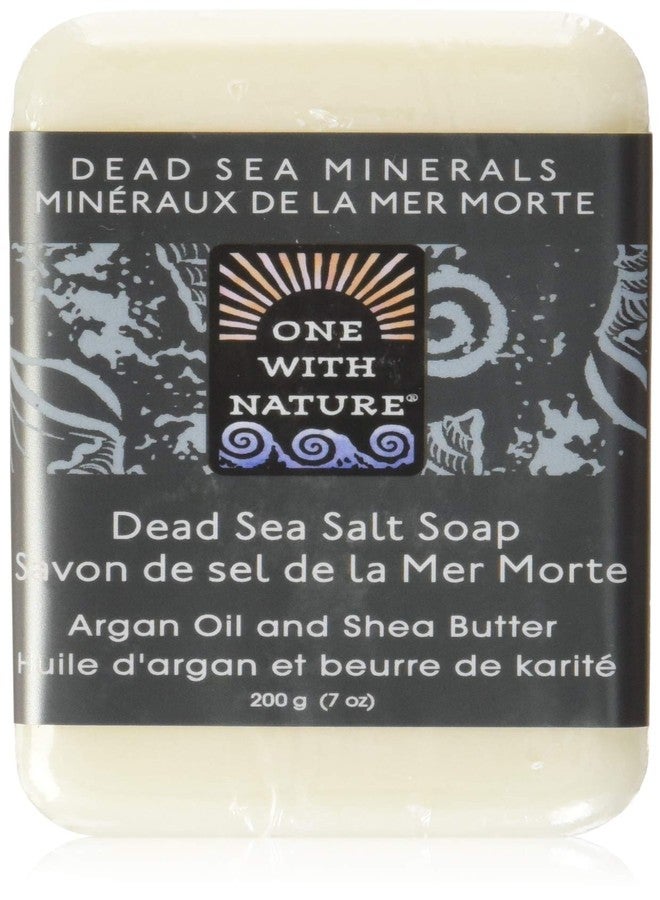 ONE WITH NATURE Only Natural One with Nature Dead Sea Mineral Dead Sea Salt Soap, 7 Ounce - Image 1