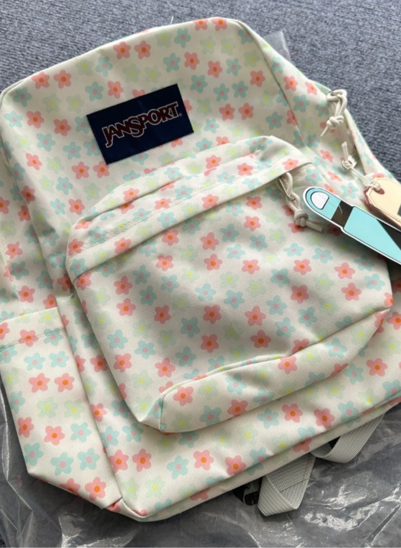 JANSPORT 【School season】Classic colorful school bag, computer compartment, must-have for students, back-to-school travel bag, laptop bag - Image 3
