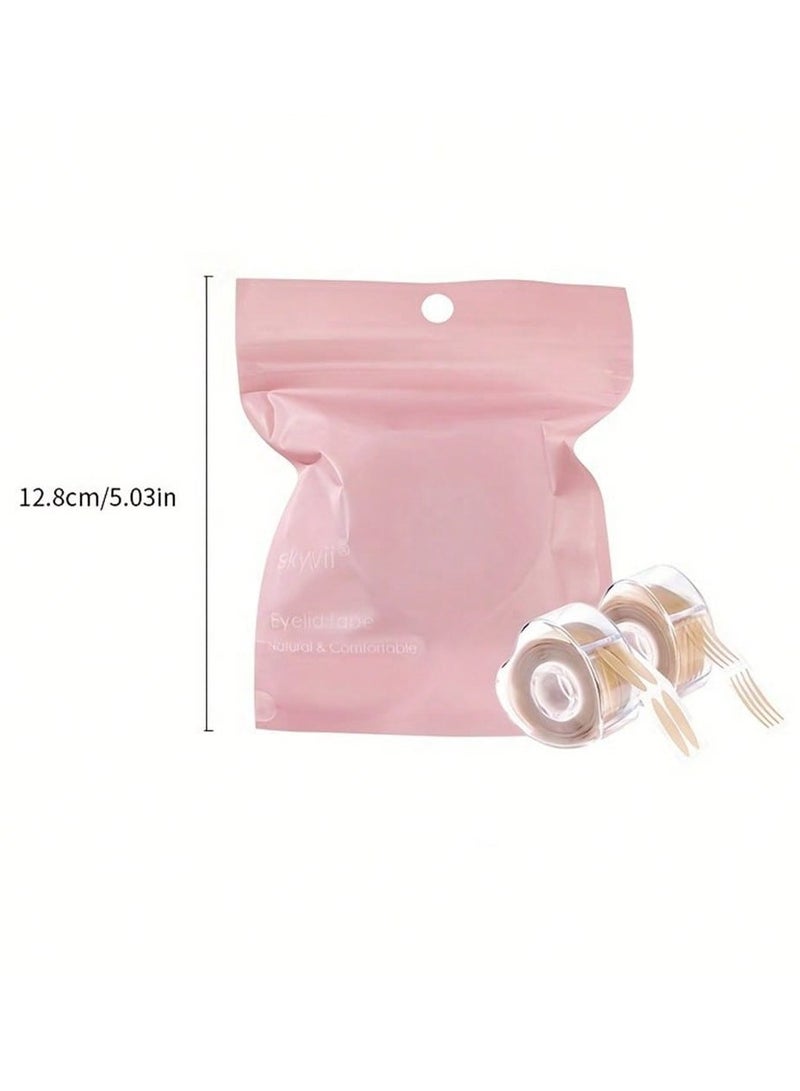 1200PCS Transparent Waterproof Double Eyelid Tape, Double Sided Tape for Students and Lazy People Natural and Unnoticeable Effect (Clear) - Image 2