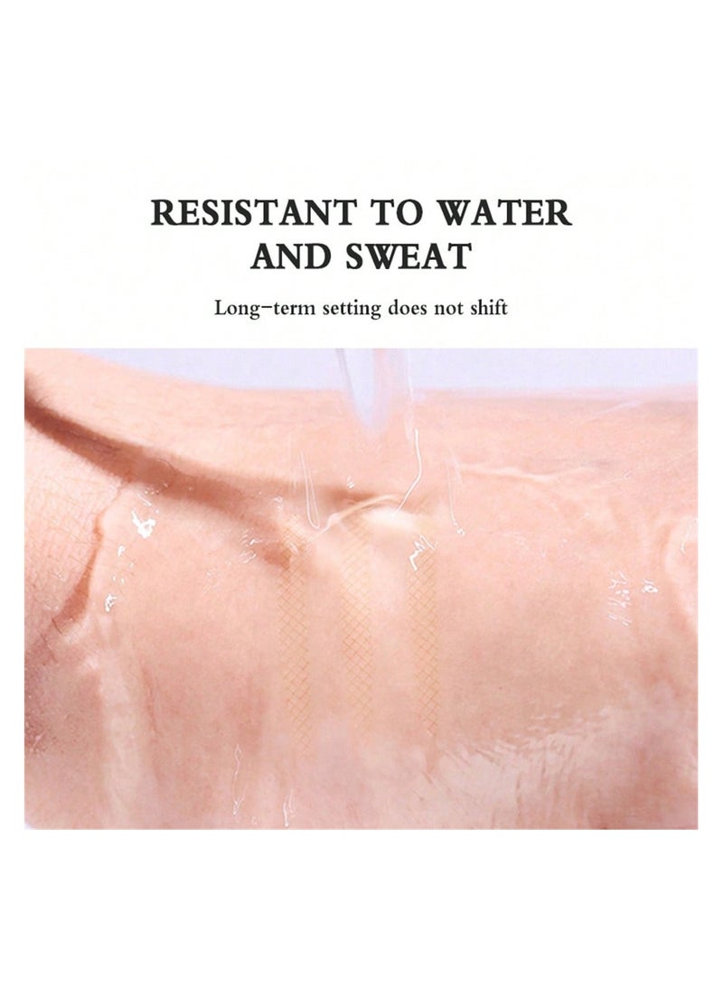 1200PCS Transparent Waterproof Double Eyelid Tape, Double Sided Tape for Students and Lazy People Natural and Unnoticeable Effect (Clear) - Image 4