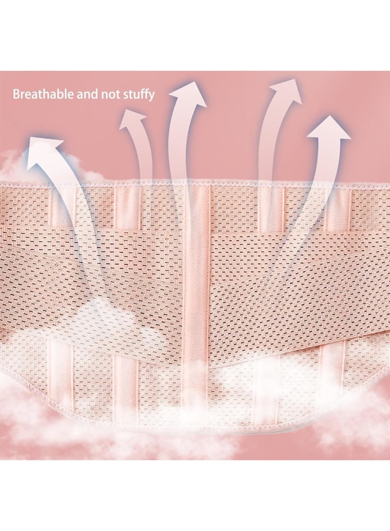 Zikra Air Mesh Back Support Brace Belt, Breathable Lumbar Support Belt, scoliosis back brace, Waist Relax Lower Back Pain & Sciatica Pain Relief with 7 reinforced Bones Back Braces for Women(M) - Image 5