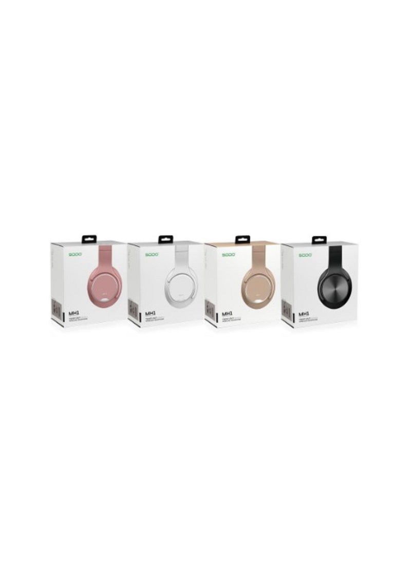 SODO - Sodo MH1 2-in-1 Wireless Bluetooth On-Ear Headphones and Twist Out Bluetooth Speaker. - Image 1