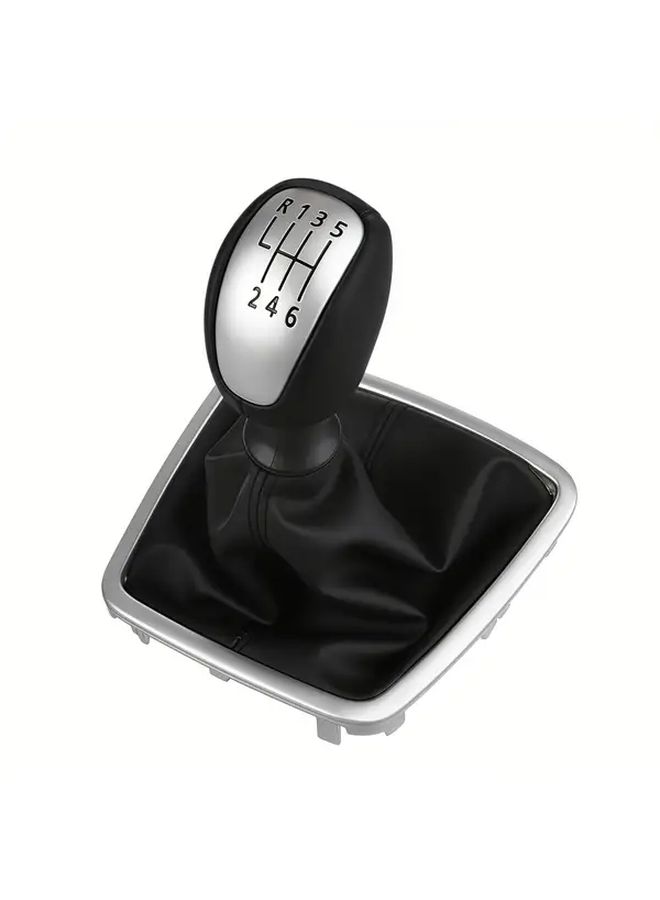 مقبض ناقل الحركة المغلف بالجلد لسيارة رينو لاجونا MK3 2007-2014 6 غيارات يدوي - Image 5