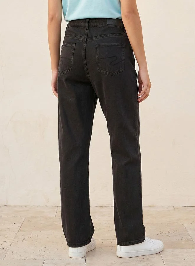 Lee Cooper BLACK LC VINTAGE STRAIGHT for Women | Best Price UAE