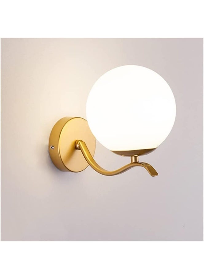 AFN Modern Wall Sconce with Globe LED Design, Elegant Decorative Wall Light for Bedroom Living Room Hallway, Easy Installation | Wall Light, LED Wall Sconce, Modern Lighting - Image 1