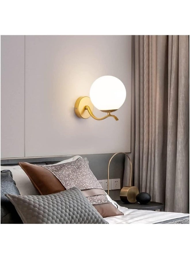 AFN Modern Wall Sconce with Globe LED Design, Elegant Decorative Wall Light for Bedroom Living Room Hallway, Easy Installation | Wall Light, LED Wall Sconce, Modern Lighting - Image 2