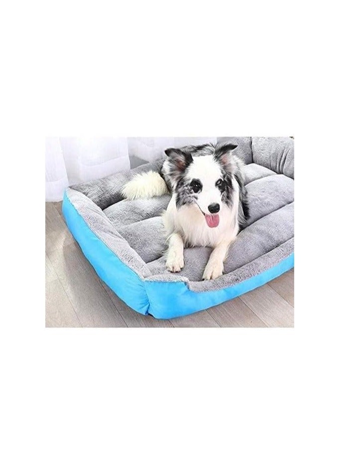 مورو مورو عش كلب مربع كبير – سرير فاخر ومريح للكلاب والقطط - Image 2